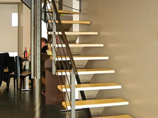 porte intérieure en fer forgé